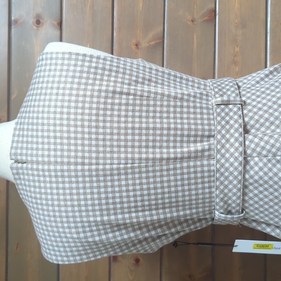 Calvin Klein Checkered Sleeveless Dress - Picture 4 of 6